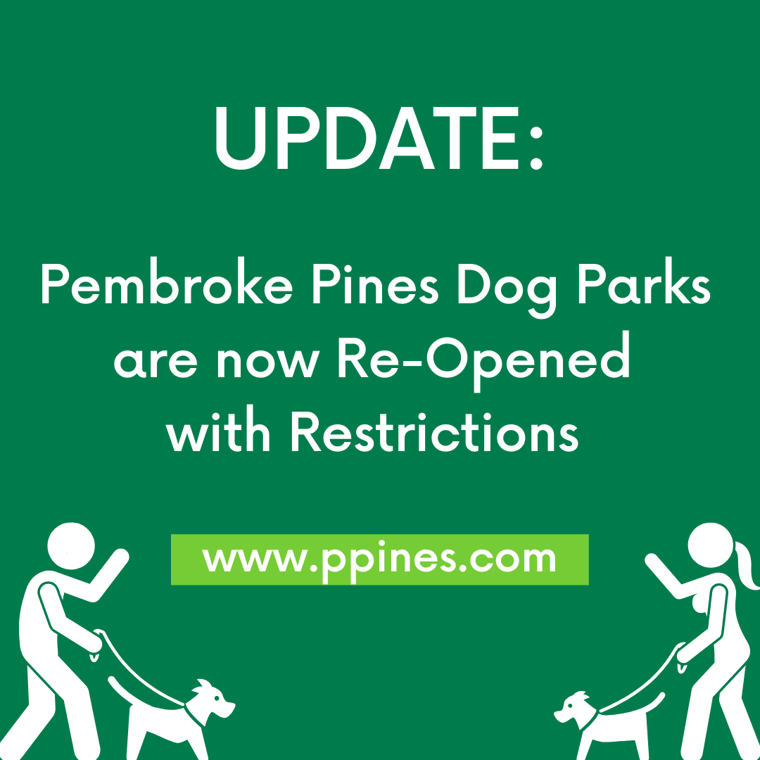 dog parks reopened