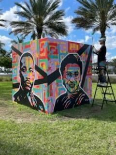 Martin Rosa and Artist