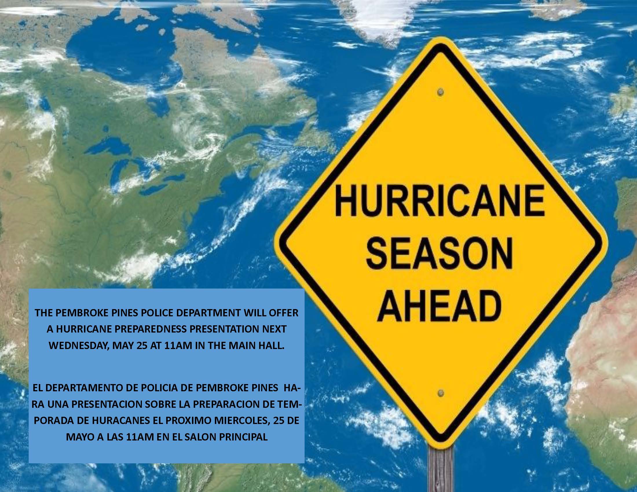 Hurricane Season Flyer 2022