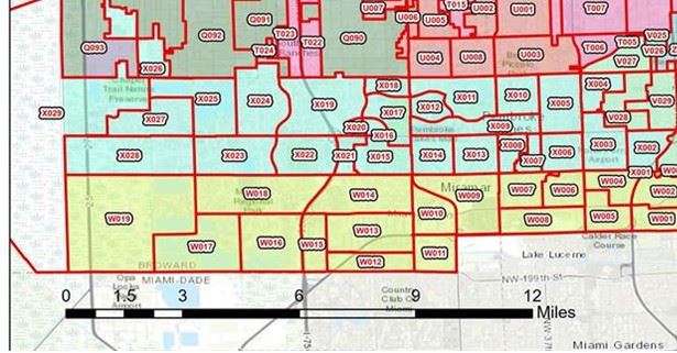Pines Precincts begin with X