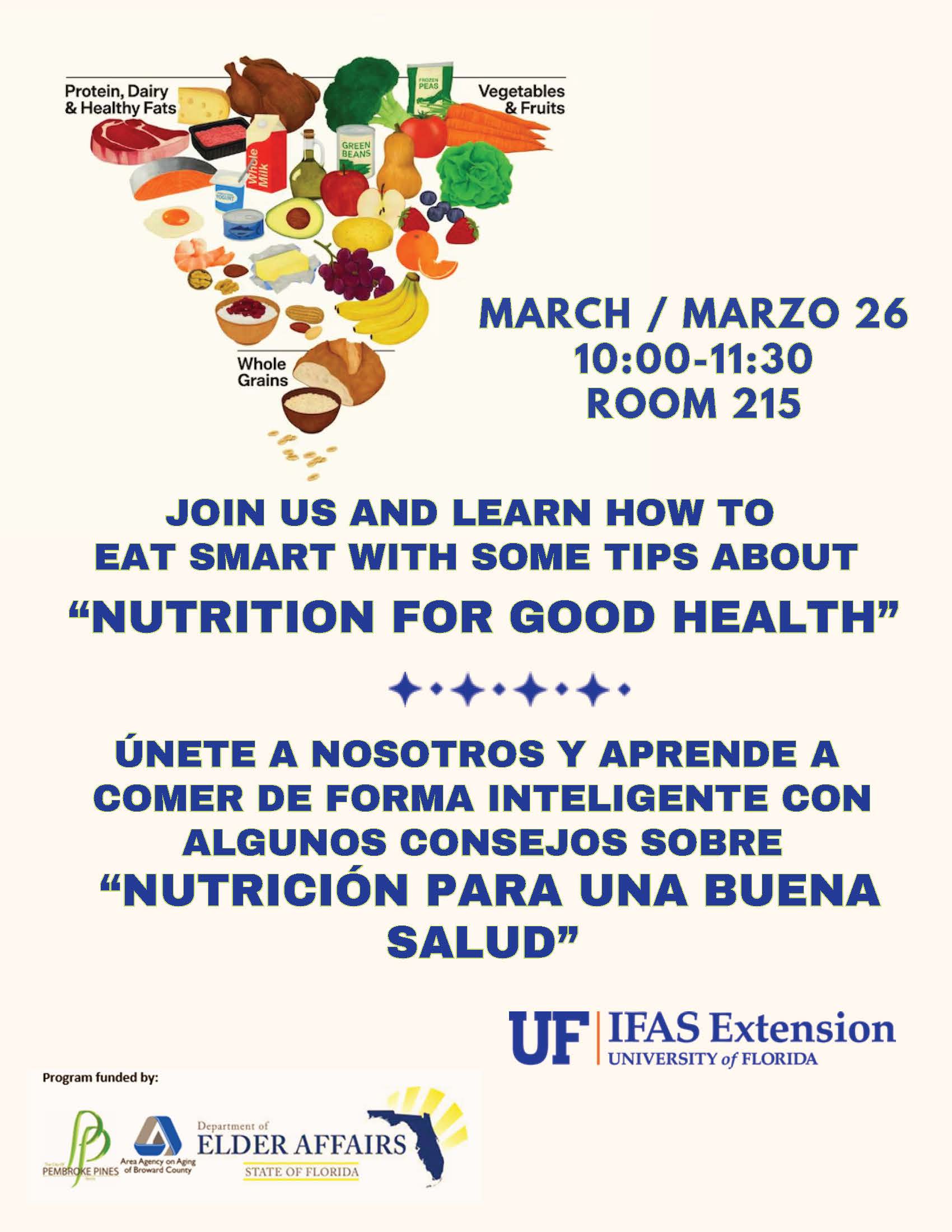 3.26.26 Nutrition for good health