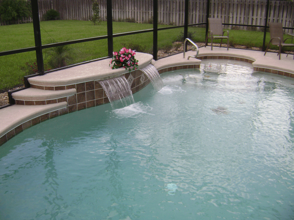 Filled Swimming Pool