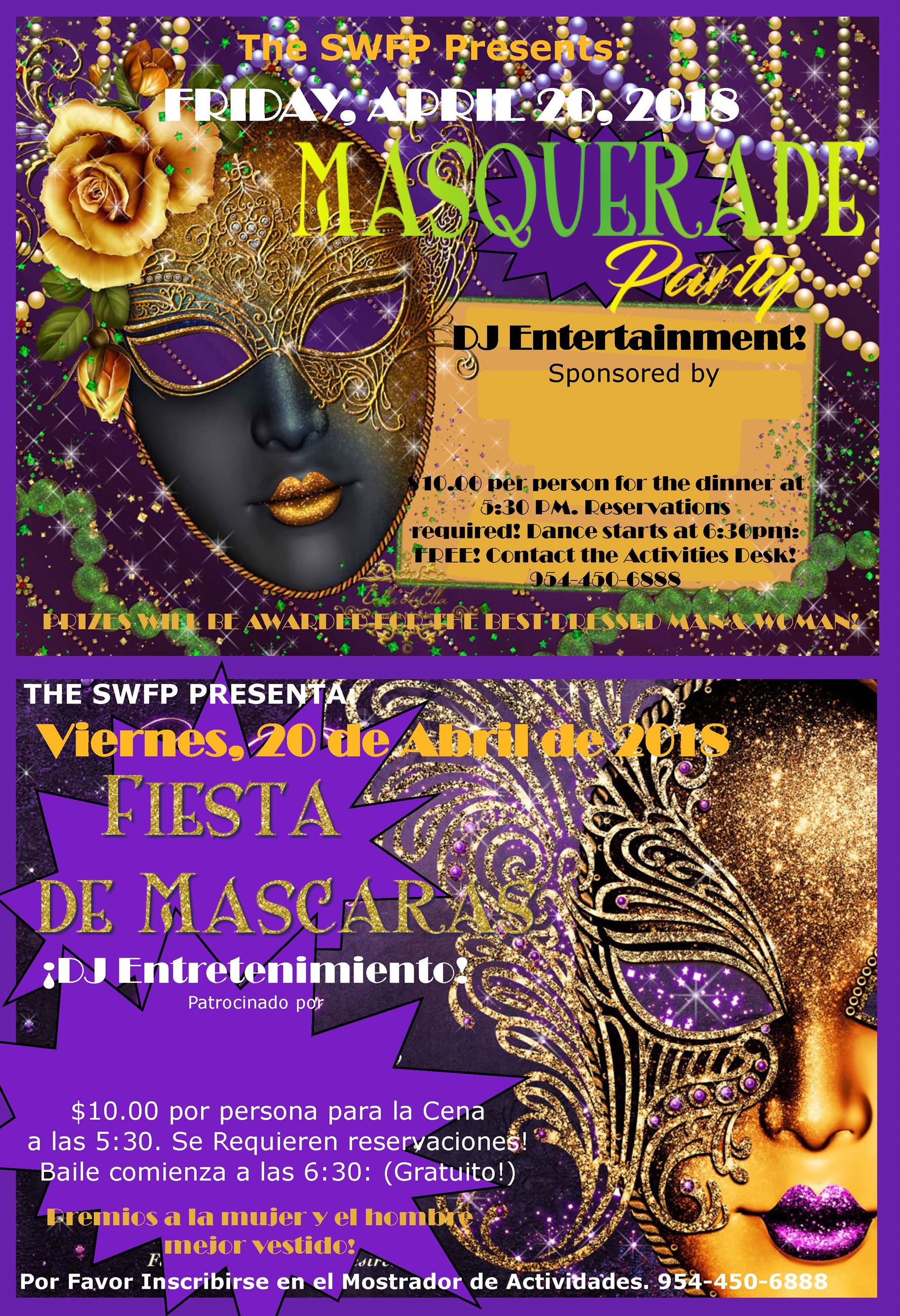 masquerade dinner dance 4-20-18