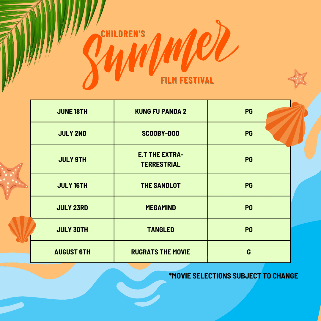 Summer Film Festival Graphic