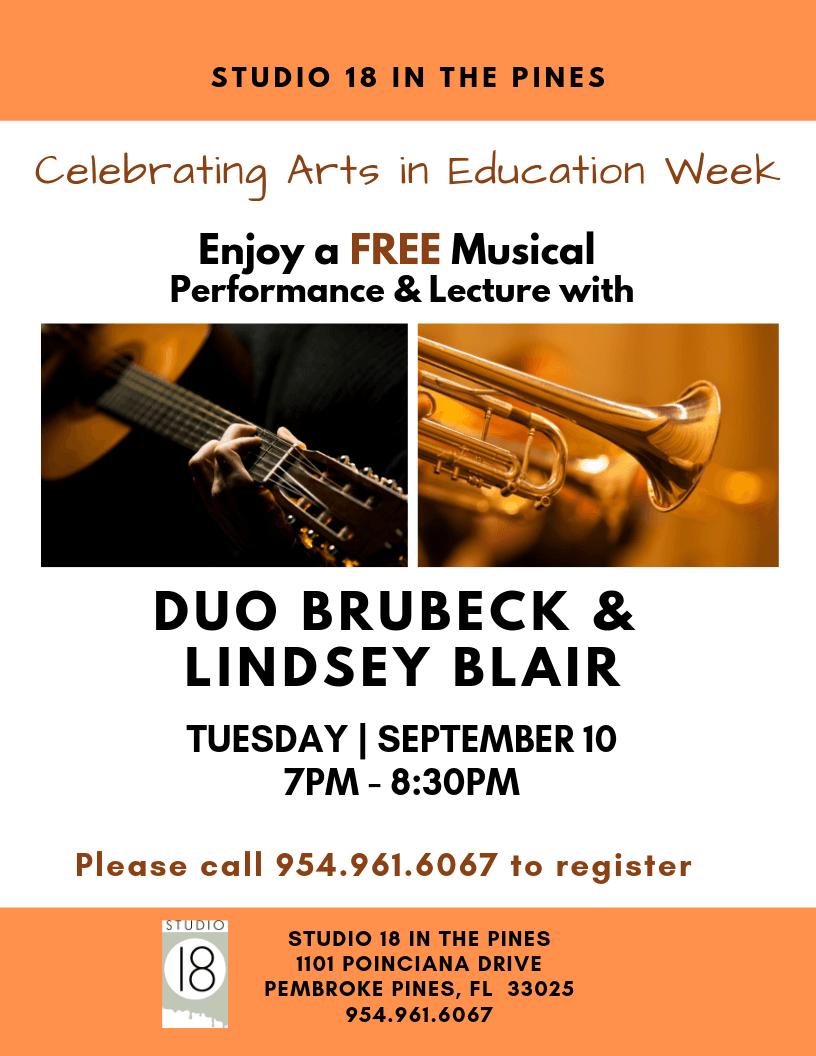 Brubeck and Blair poster